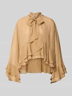 Marella Strikblouse van pure viscose model 'PRISCA'