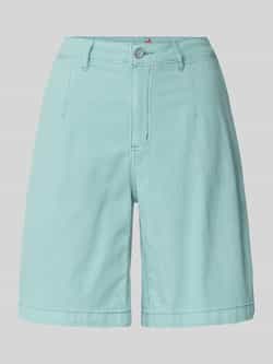 Buena Vista Wide leg korte chino's met steekzakken
