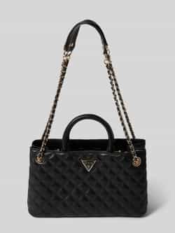 Guess Handtas met doorgestikte naden model 'GIULLY GFRIEND'
