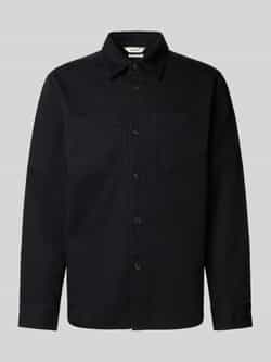Selected Homme Regular fit overhemdjack van puur katoen model 'TRAVIS'