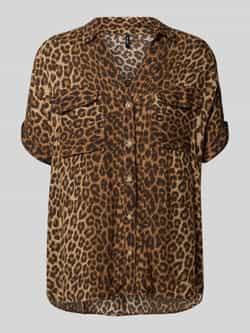 Vero Moda Regular fit overhemdblouse van pure viscose model 'BUMPY'