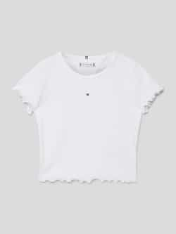 Tommy Hilfiger Teens T-shirt met labelstitching model 'ESSENTIAL'