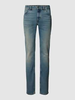 Marc O'Polo Slim fit jeans met knoopsluiting