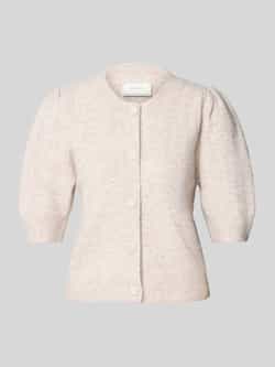 NEO NOIR Gebreide cardigan met 1 2-mouwen model 'Trudy'
