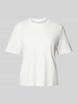 S.Oliver RED LABEL Regular fit T-shirt met ronde hals en kraag