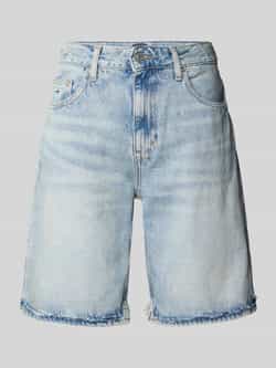 Tommy Jeans Relaxed fit bermuda van een mix van katoen en lyocell model 'MIA'