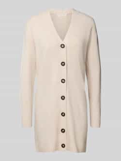 Christian Berg Woman Cardigan met V-hals en knoopsluiting