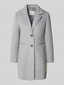 Tom Tailor Denim Slim fit lange jas met wol