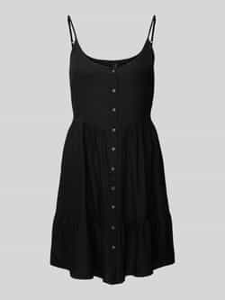 Vero Moda Loose fit jurk in A-lijn van puur viscose model 'BUMPY'