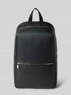 Boss Rugzak van echt runderleer model 'DAXTER'