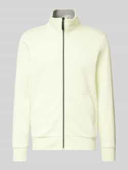 Tom Tailor Regular fit sweatjack van katoenmix met opstaande kraag