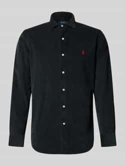 Polo Ralph Lauren Regular fit vrijetijdsoverhemd met logostitching model 'CORDUROY'