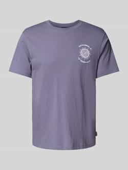 O'Neill T-shirt met labelprint en ronde hals