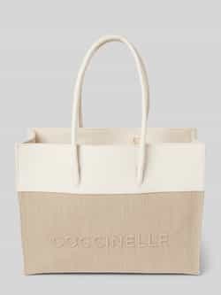 Coccinelle Shopper met labelstitching model 'MYRTHA'