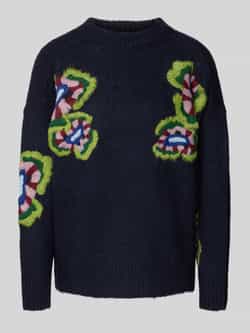 Essentiel Antwerp Loose fit pullover met wol