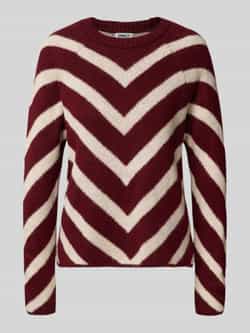 Only Regular fit gebreide pullover met streepmotief model 'ELIZA'