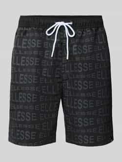 Ellesse Korte regular fit broek met tunnelkoord model 'DiSTORTA'