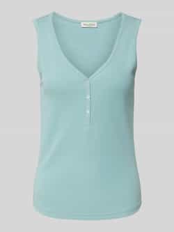 Marc O'Polo Slim fit tanktop van katoenmix
