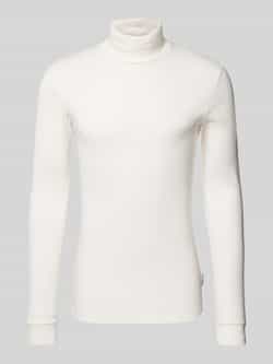 MARC O POLO Shaped fit shirt met lange mouwen van puur katoen met col