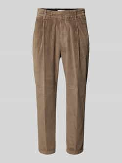 Drykorn Slim fit pantalon met structuurmotief