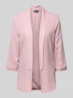 Pieces Regular fit blazer van een mix van viscose en linnen model 'PIA BOSELLA'