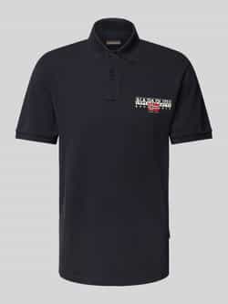 Napapijri Slim fit poloshirt met labelprint model 'AYLMER'