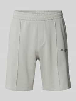 Only & Sons Regular fit sweatshorts met vaste persplooien