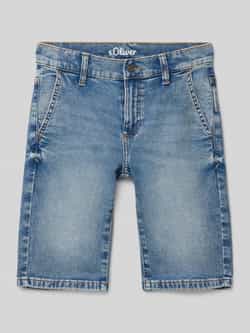 s.Oliver RED LABEL Regular fit korte jeans van katoenmix model 'PETE'