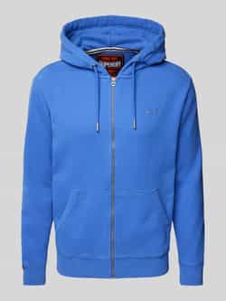 Superdry Sweatjack met labelstitching