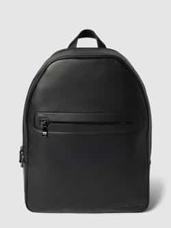 Tommy Hilfiger Zwarte Polyester Rugzak met Laptopvak Black Unisex
