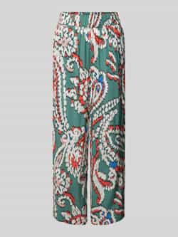S.Oliver RED LABEL Regular fit stoffen broek met verkort model