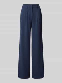 Rich & Royal Wide leg pantalon met structuurmotief