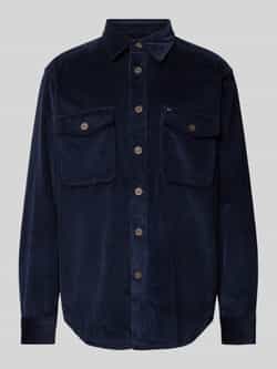 Tommy Hilfiger Regular fit overhemdjack met knoopsluiting model 'CORDUROY'