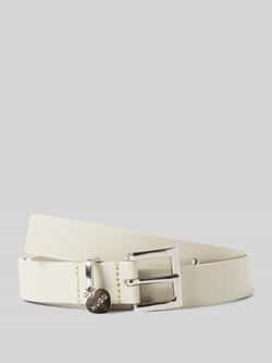 HUGO Leren riem met doornsluiting model 'Amelia'