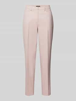 MORE & MORE Regular fit stoffen broek met structuurmotief