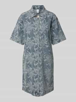 Y.A.S. Dames Jurken Yasflamera Ss Denim Shirt Dress Grijs