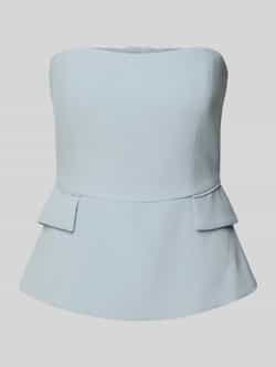 P&C* curated by GLAMOUR Slim fit blousetop met ritssluiting aan de achterkant