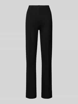 MORE & MORE Bootcut stoffen broek met vaste persplooien