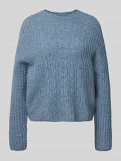 Marc O'Polo Relaxed fit gebreide pullover van scheerwolmix