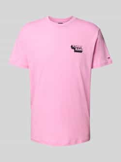 Tommy Jeans Slim fit T-shirt van puur katoen