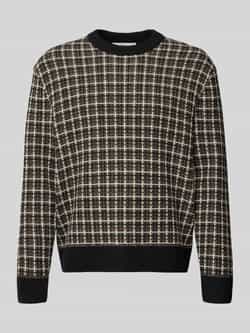 Selected Homme Regular fit gebreide pullover van wolmix model 'MIKOLAS'