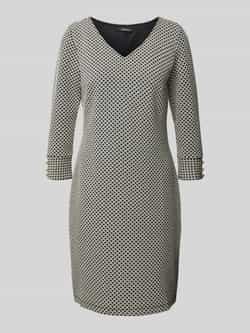 MORE & MORE Knielange jurk met V-hals