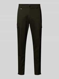 Antony Morato Skinny fit cargobroek met steekzakken opzij