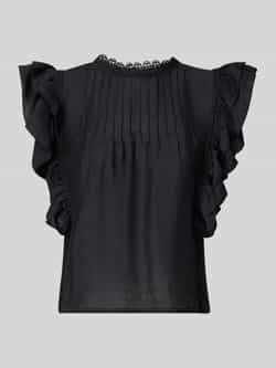 Gina Tricot Blouseshirt met volantmouwen