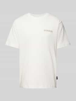 Napapijri Heren Albula Korte Mouw T-Shirt White Heren