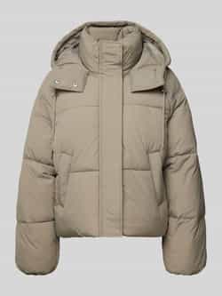 Only Boxy fit gewatteerd jack met capuchon model 'HOPE'