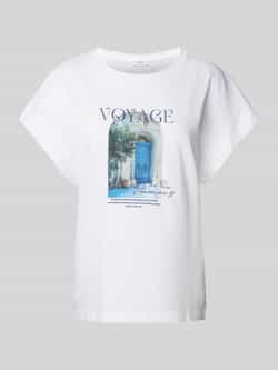 S.Oliver RED LABEL T-shirt met motief- en statementprint