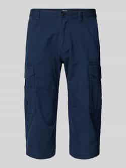 S.Oliver BLACK LABEL Relaxed fit bermuda van katoenmix model 'FILE'