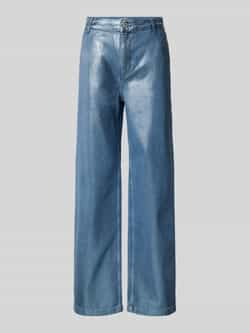 Jake*s Casual Flared cut jeans in used-look