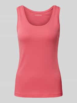 Tom Tailor Slim fit tanktop van katoenmix